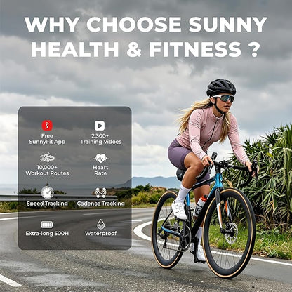 Sunny Health & Fitness 2-in-1 Advanced Cadence/RPM + Speed Sensor, Cadence - Image 3