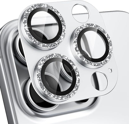 beuxece Compatible for iPhone 16 Pro/iPhone 16 Pro Max Camera Lens Protector by Beuxece