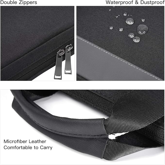 imComor 15.6 Inch Laptop Sleeve Bag, Men Women TSA Case - Image 5
