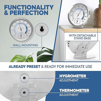 Analog Hygrometer – Thermometer Hygrometer - Image 3