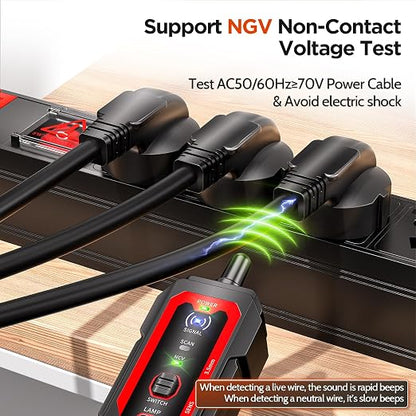 AMPCOM Wire Tracker & Network Cable Tester - Image 7