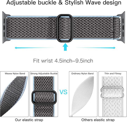 Lerobo Stretchy Nylon Solo Loop Band, Compatible - Image 3