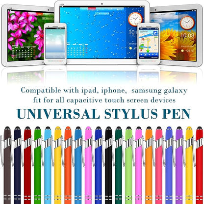 Konohan 100 Pieces Stylus Pen 2 in 1 Ballpoint Pen - Image 4