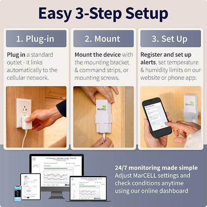 MarCELL RV Temperature Monitor for Pets Watch Bundle – Cellular Temperature - Image 8