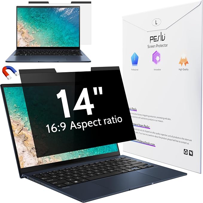 Magnetic Laptop Privacy Screen 14 inch by peslv