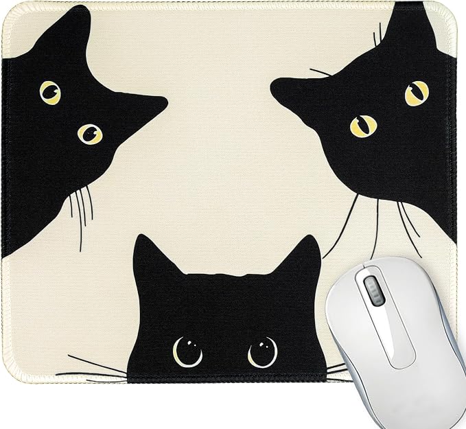 Funny Mouse pad Square Cute Mouse Mat - Image 7