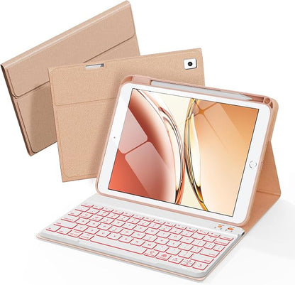 Keyboard Case for iPad 9th 8th 7th Generation Case 10.2" by Unknown