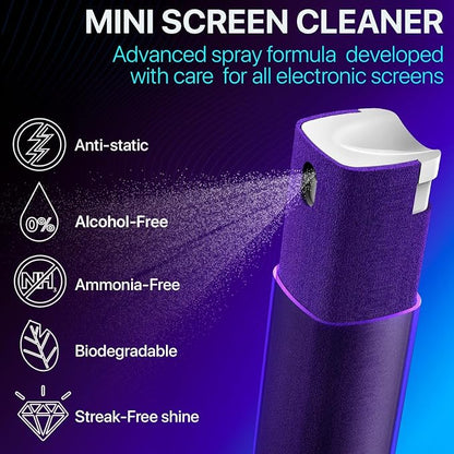 Mini Screen Cleaner Spray – Finger Proof Screen Cleaner - Image 2