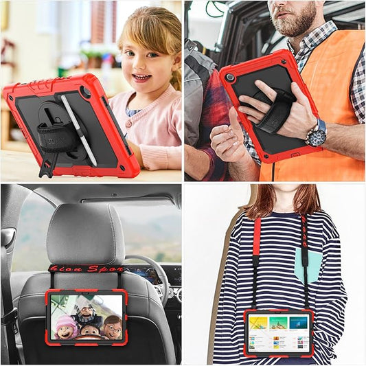 SEYMAC stock Case for Samsung Galaxy Tab A9+ Plus 11'', Full-Body Drop - Image 2