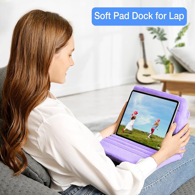 MOSISO Tablet Pillow Stand, Soft Tablet Holder - Image 6