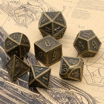 Metal Dice Set, HNCCESG Polyhedral D&D Dice - Image 3