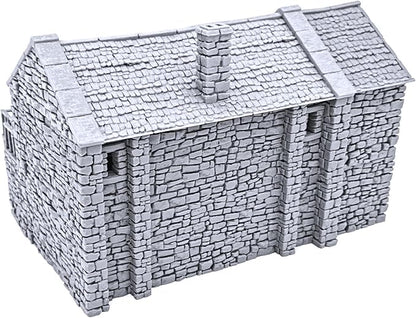Black Rock Barracks by Printable Scenery, 3D Printed Tabletop RPG Scenery and - Image 4