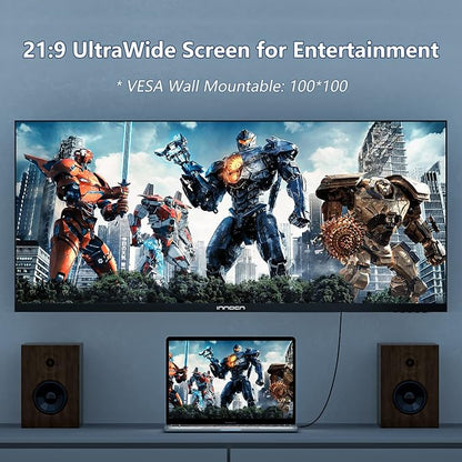 INNOCN 40C1R Ultrawide Monitor 40" WQHD 3440 x 1440p 144Hz FreeSync Premium - Image 3