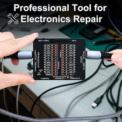 Treedix USB Cable Tester USB Cable Checker Data Wire Fast Detection - Image 3