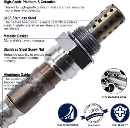 HiSport 350-34581 Heated O2 Oxygen Sensor Compatible - Image 2