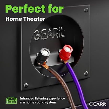 GEARit Speaker Wire 14 Gauge, Speaker Cable 100ft - Image 5