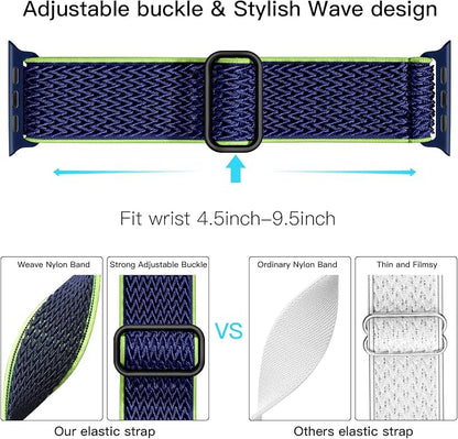 Lerobo Stretchy Nylon Solo Loop Band, Compatible - Image 3