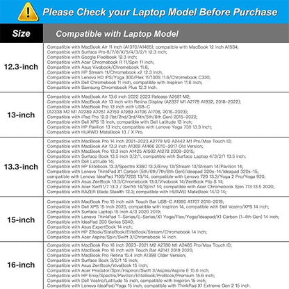 MOSISO Laptop Case 16 inch, 15-15.6 inch Laptop Sleeve Bag Compatible - Image 6