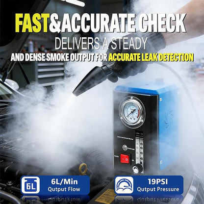 Automotive Smoke Machine, Professional Adjustable Leak Detector - Image 2