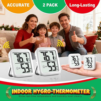 Antonki 2 Pack Room Thermometer - Image 8