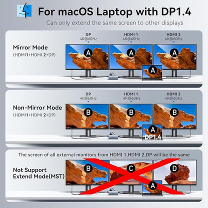 USB C Laptop Docking Station - Image 5