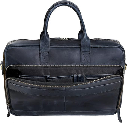 VC VINTAGE COUTURE Leather briefcase bag - Image 6