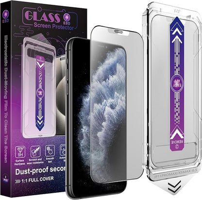 2 Pack Matte Screen Protector for iPhone 11 Pro Max/iPhon XS Max, 9H Tempered by Unknown