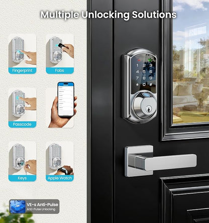 Veise VE07-L Fingerprint App Control Smart Locks - Image 2