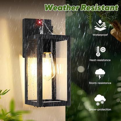 BesLowe 13" Upgraded Motion Sensor Outdoor Wall Lights, 3 Lighting Modes - Image 5