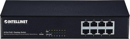 Intellinet 8-Port PoE+ Desktop Switch - Image 3