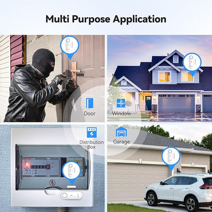 TECKNET Door Alarms for Kids Safety, Window Alarm Pool Alarms Door Alarm for - Image 6