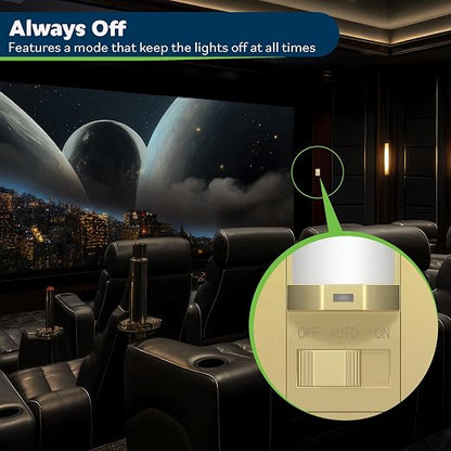 TOPGREENER Occupancy/Vacancy PIR Motion Sensor Light Switch, Learning Function - Image 6
