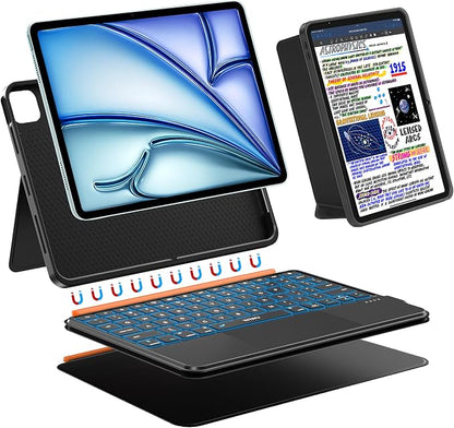 WIWU for iPad Keyboard Case 11 Inch A16 11th /10th Gen 3 in 1 Magnetic by WiWUOfficial