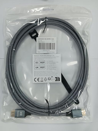 ARISKEEN 8K HDMI Cable 13 FT, 48Gbps High Speed HDMI 2.1 Cable, 8K 60Hz - Image 8