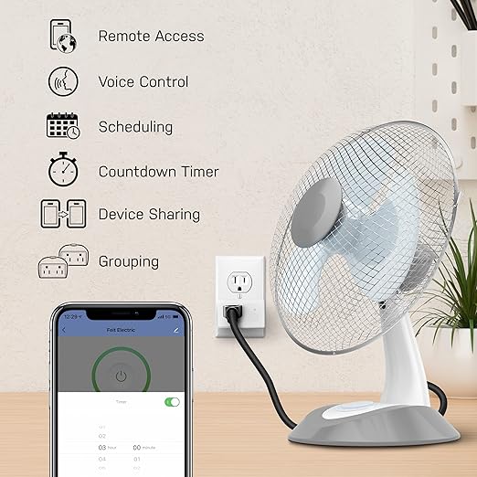 Feit Electric Smart Plug, WiFi Plug Compatible - Image 2