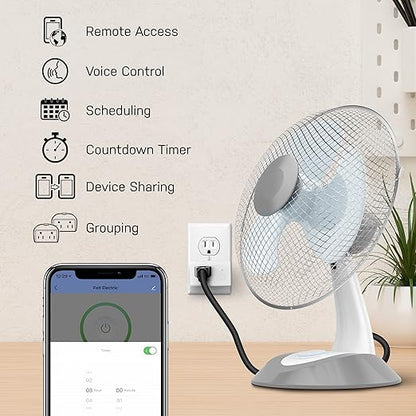 Feit Electric Smart Plug, WiFi Plug Compatible - Image 2