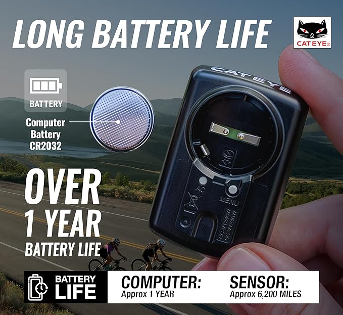 CATEYE Urban Wireless Bike Computer – Analog Speedometer & Odometer - Image 6