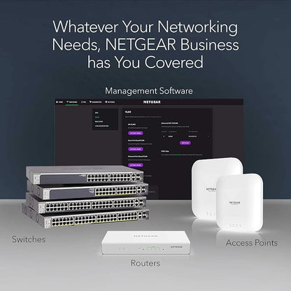 NETGEAR 8-Port PoE+ Gigabit Ethernet Unmanaged Essentials Switch - - Image 6