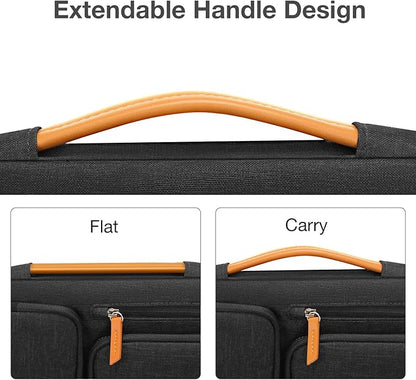 MOSISO 360 Protective Laptop Case 14 inch, 14 inch Laptop Sleeve Compatible - Image 5