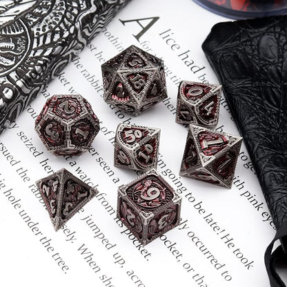 Haxtec DND Dice Set Metal D&D Dice Set - Image 5