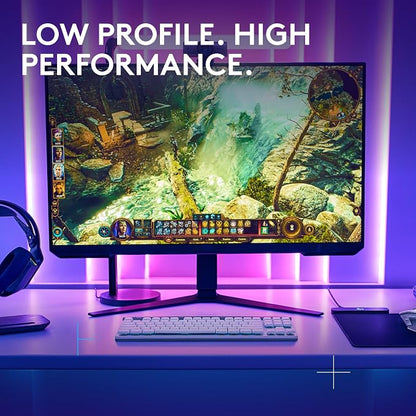 Logitech G515 Wireless Gaming Keyboard TKL, LIGHTSYNC RGB, Thin Tenkeyless - Image 2