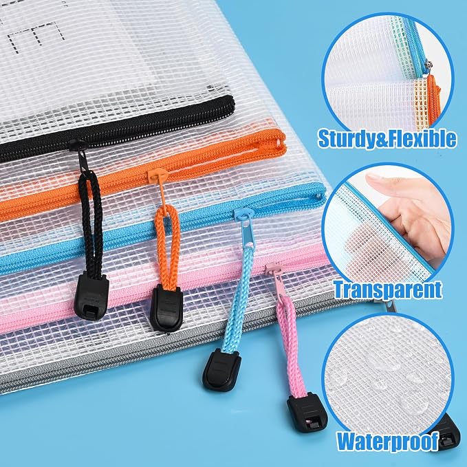 Mesh Zipper Pouch Bags, Zipper Pouches, Mesh Zipper Bags - Image 4