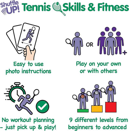 Shuffle Up Tennis Card Games - Image 4