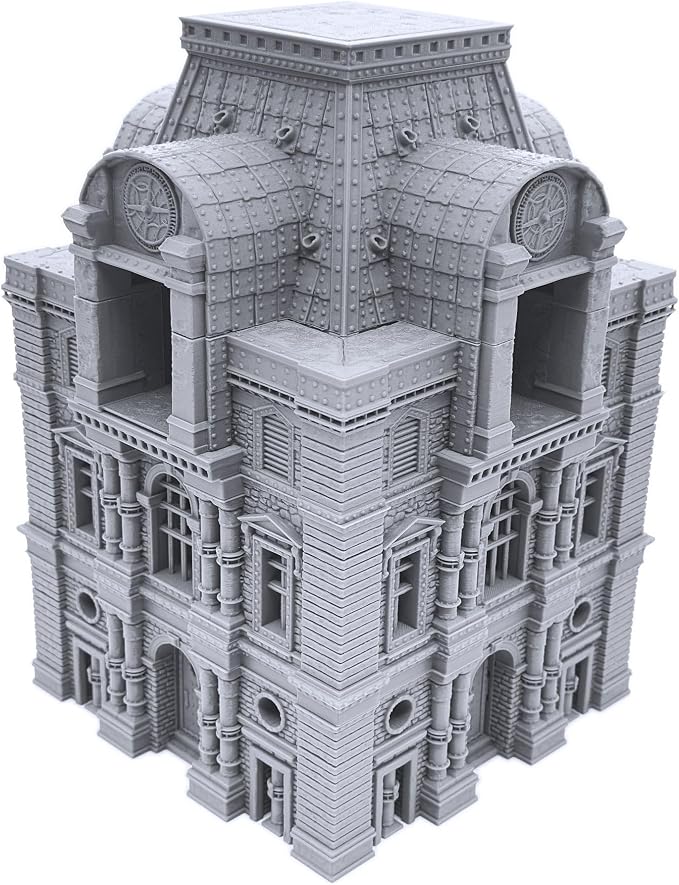 Barrel Riders Barracks by Printable Scenery, 3D Printed Tabletop RPG Scenery by EnderToys
