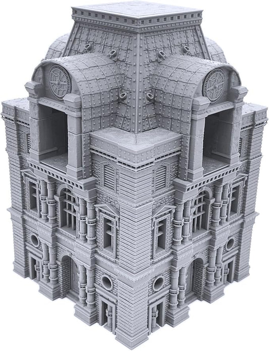 Barrel Riders Barracks by Printable Scenery, 3D Printed Tabletop RPG Scenery by EnderToys