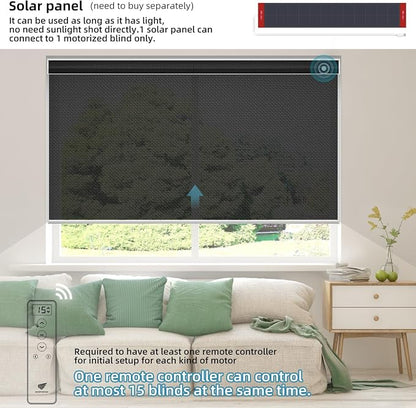 SmartWings Motorized Roller Shades 5% Openness Work - Image 2