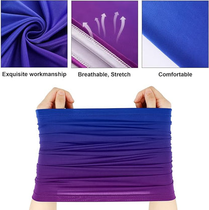 Geyoga 6 Pieces Summer UV Protection Cooling Neck Gaiter Face Clothing Neck - Image 6