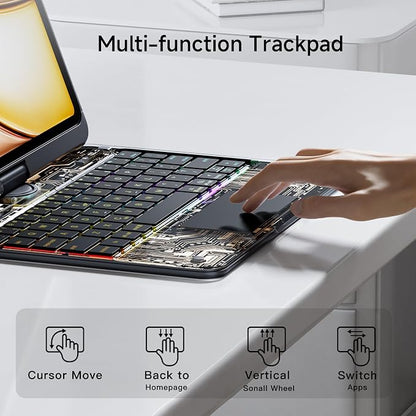 iPad Keyboard Case for iPad 10th Gen & 11th, Magic Wireless Keyboard - Image 4
