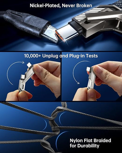 4-in-1 USB C Cable 3FT Compatible - Image 6