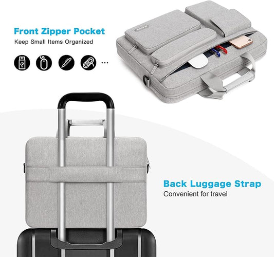 MOSISO Laptop Shoulder Bag, Computer Bag - Image 2